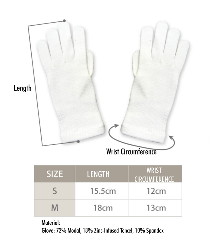 Zinc-infused Gloves for Kids - Eczema Oasis