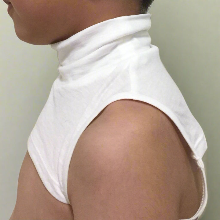 Zinc-Infused Shoulder/Neck Wrap for Kids & Adults - Eczema Oasis