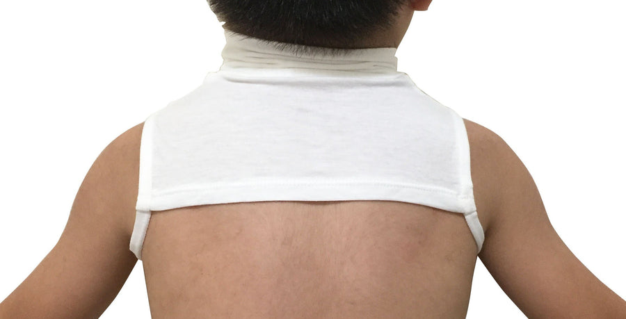 Zinc-infused Shoulder/Neck Wrap for Kids & Adults - Eczema Oasis